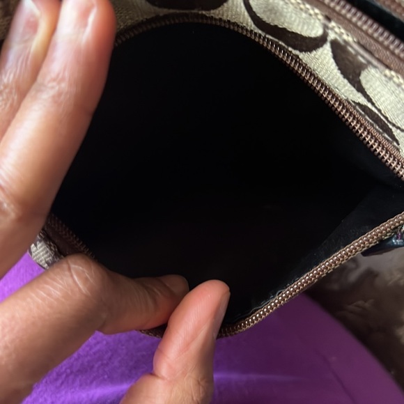 Monogram coach crossbody bag with wallet✨ - Picture 3 of 6